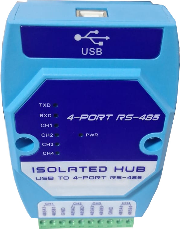 4-х портовый преобразователь RS485 JPX - 6014H