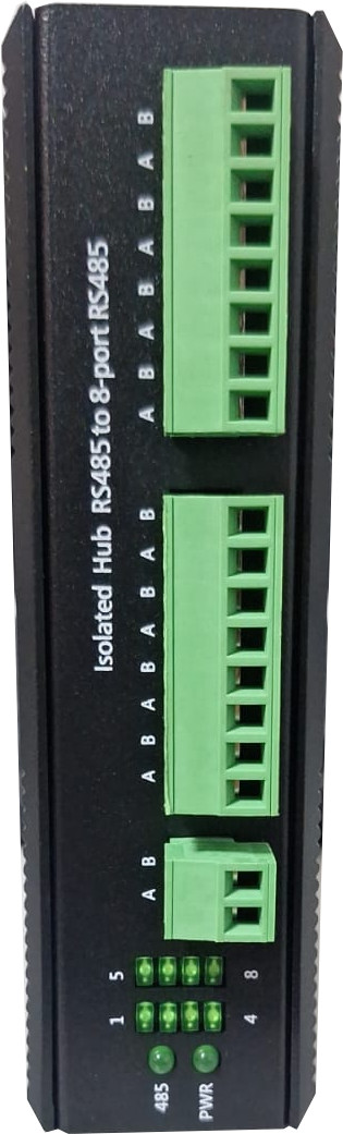 8 портовый HUB TH-1T8 RS 485 