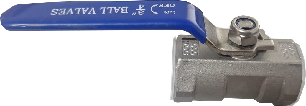 Кран шаровый вн 1/2 -  вн 1/2 нержавеющая сталь AISI 304 