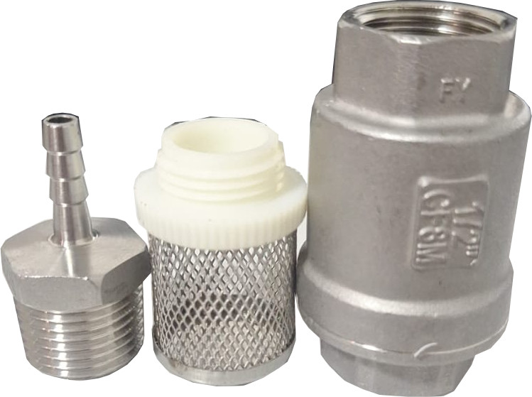 Погружной фильтр из нержавеющей стали с обратным клапаном