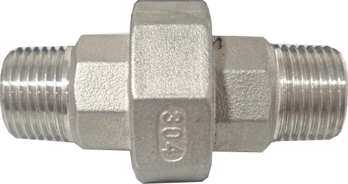 Американка прямая нар 1/2 нар 1/2 из нержавеющей стали Aisi 304