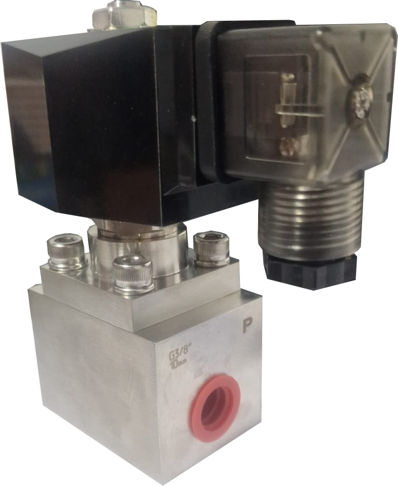 Клапан высокого давления GSPG2-10 24 dc. oriffice 10 mm. 200 bar. 3/8 inch port. NC