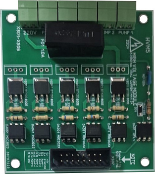 Плата системы дозировки химии