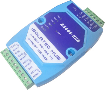 4-х портовый HUB RS485 JPX - 6004